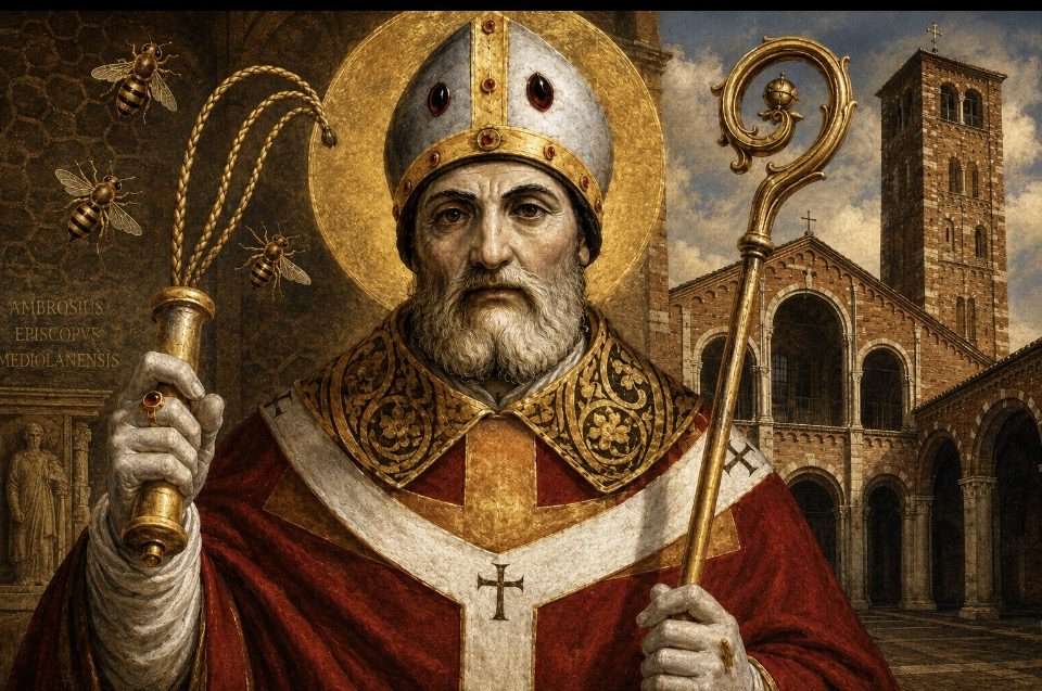 Le api e la frusta di Sant'Ambrogio