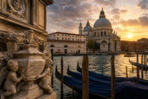 La pelle di Bragadin custodita simbolicamente nella basilica dei Santi Giovanni e Paolo dopo la difesa di Famagosta nel 1571.