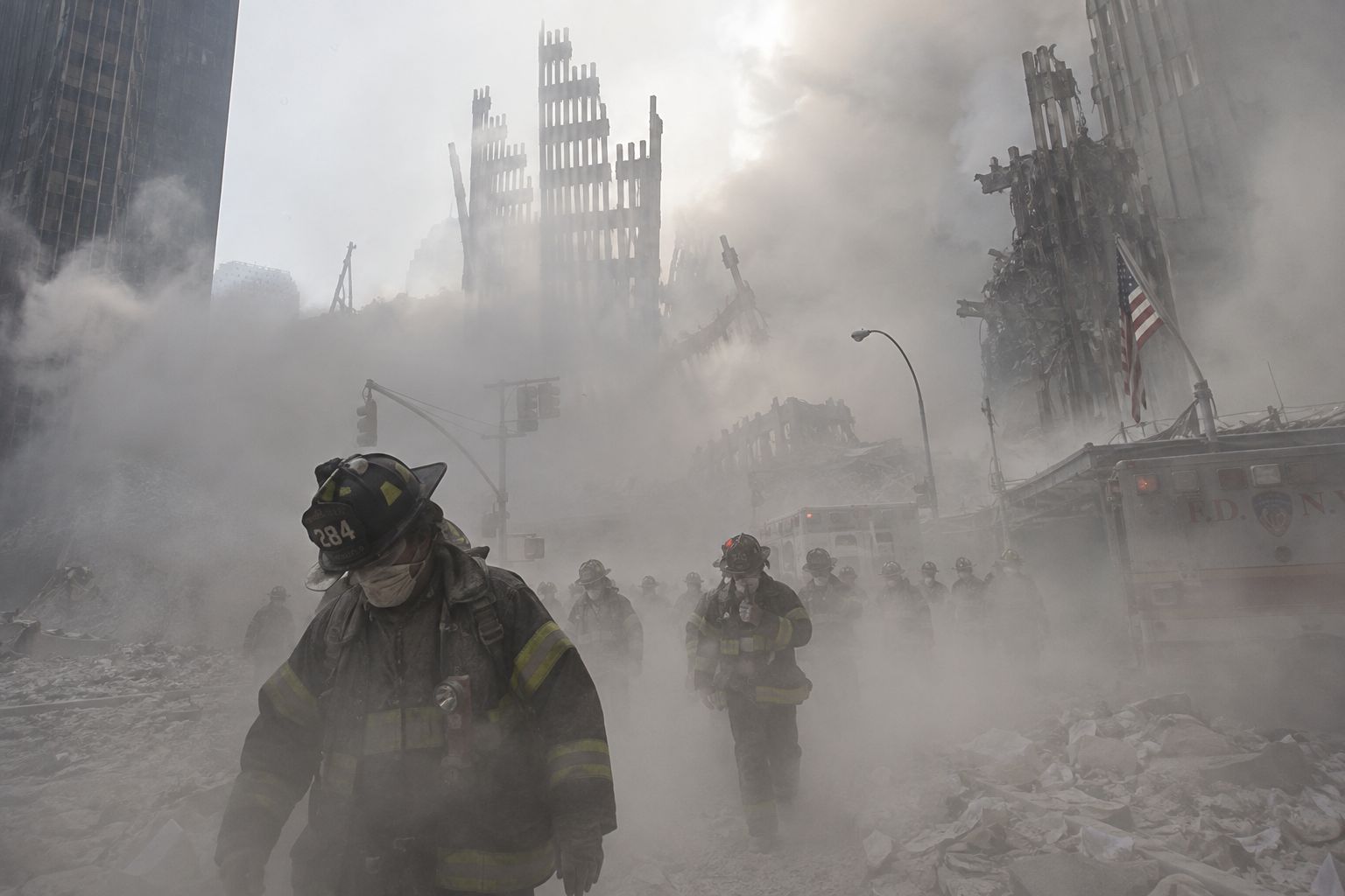 Malattie 11 settembre, soccorritori nella nube tossica di Ground Zero