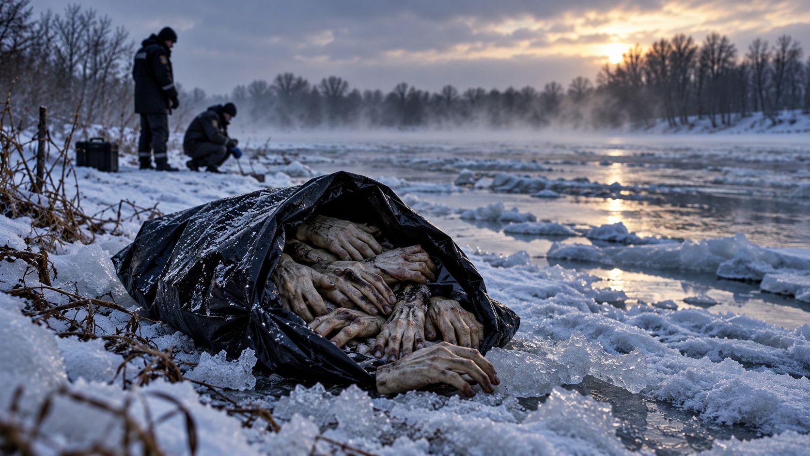 Mistero delle mani mozzate in Siberia nel 2018, ricostruzione del ritrovamento sul fiume Amur