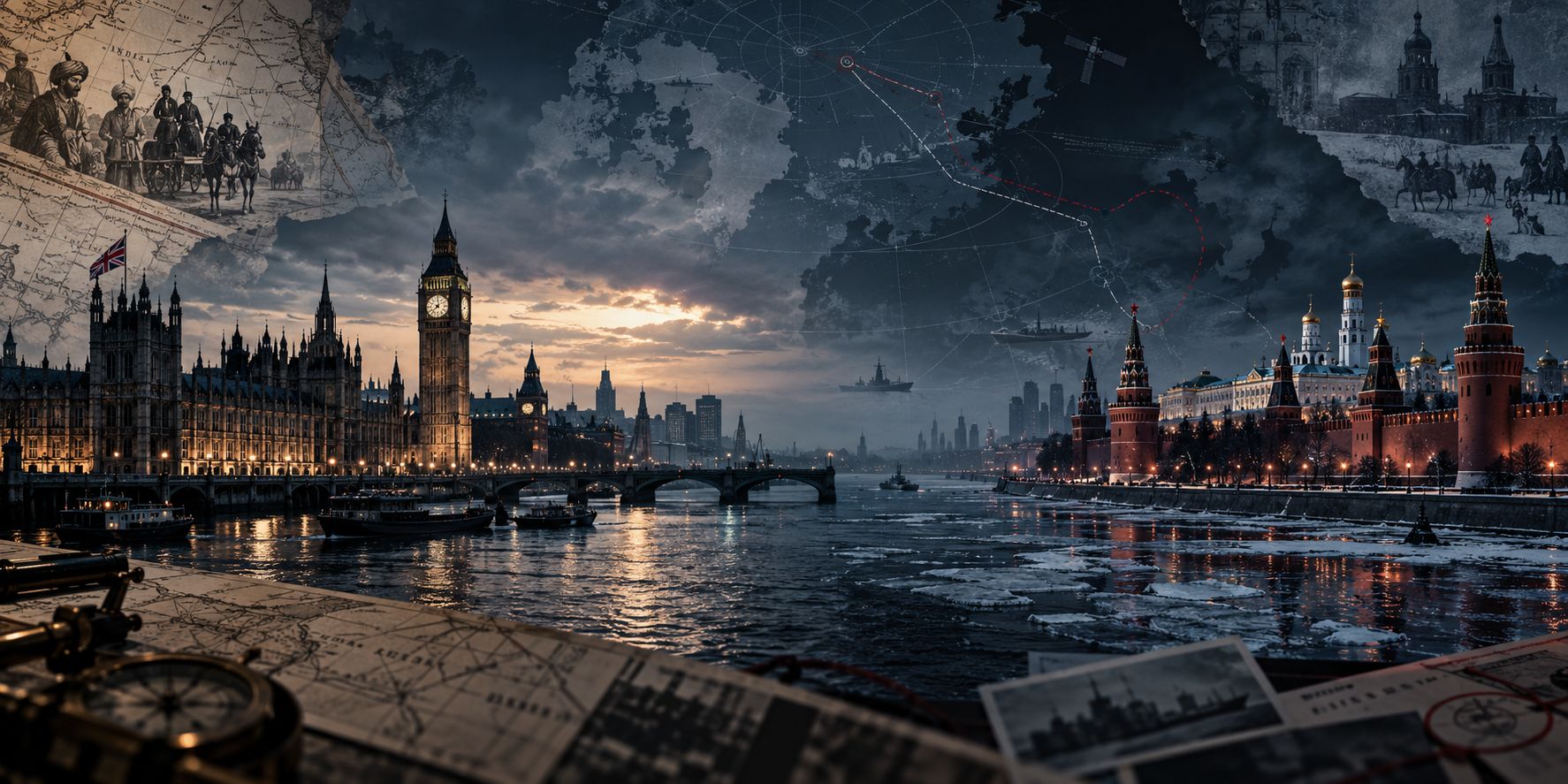 Grande Gioco tra Londra e Mosca, Russia e Regno Unito